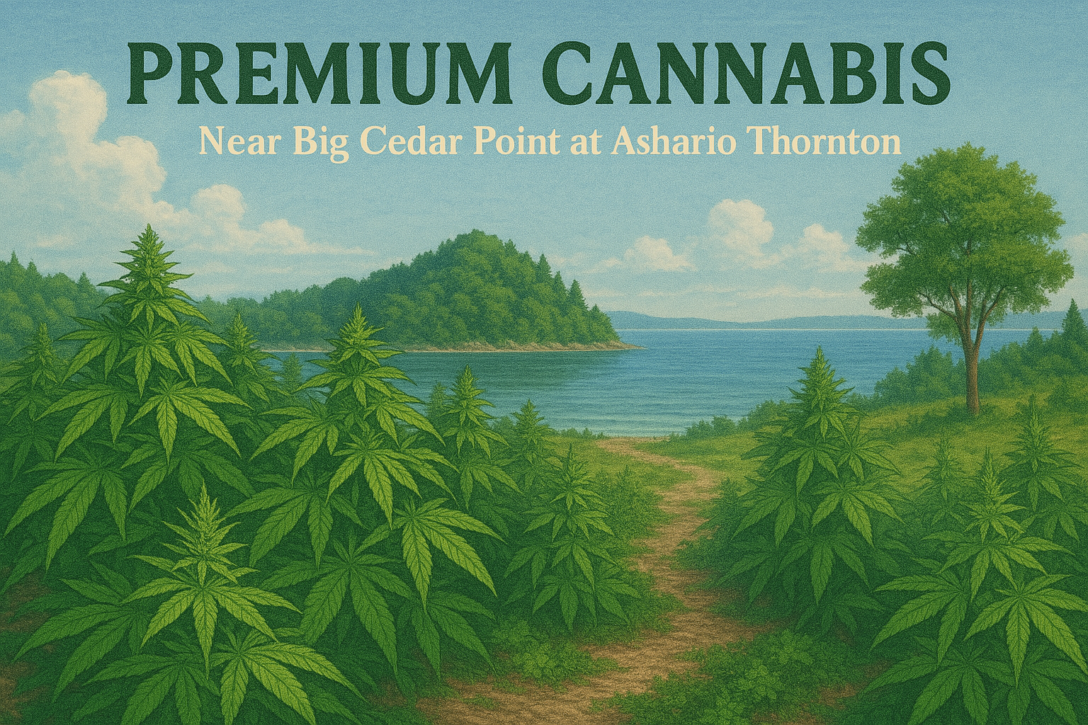 Premium Cannabis Near Big Cedar Point at Ashario Thornton