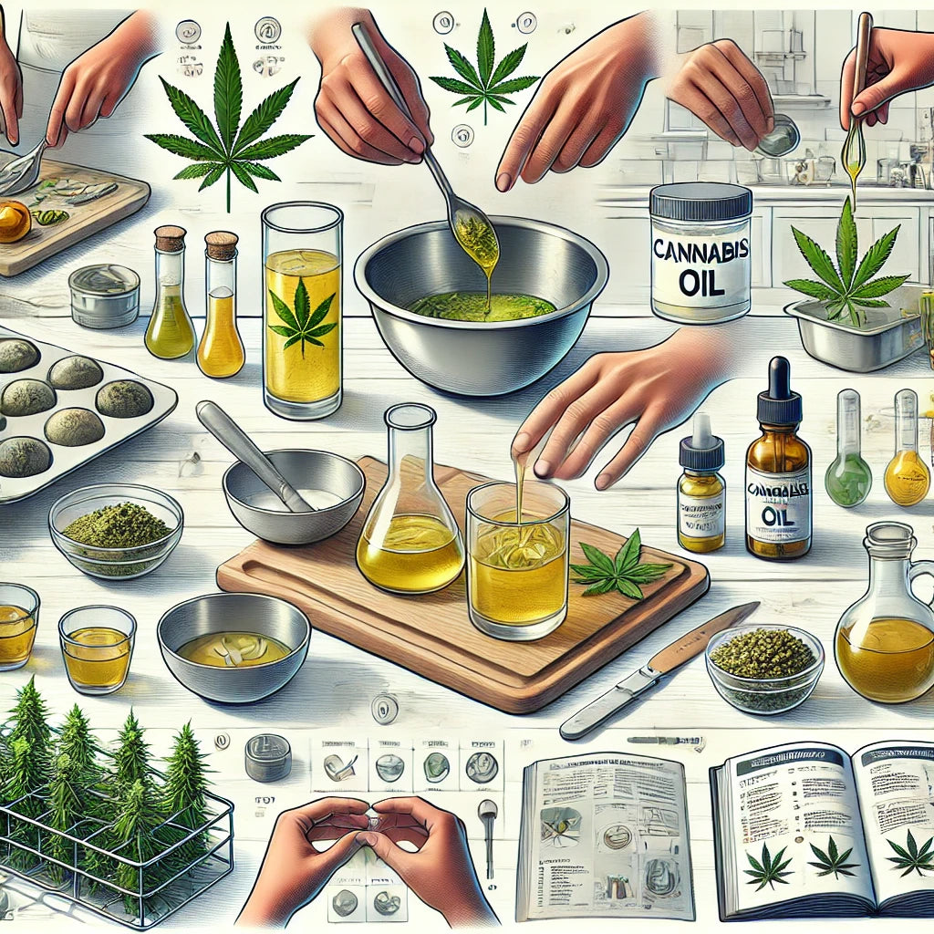 Step-by-step guide to making cannabis-infused drinks at home, with supplies from local dispensaries.