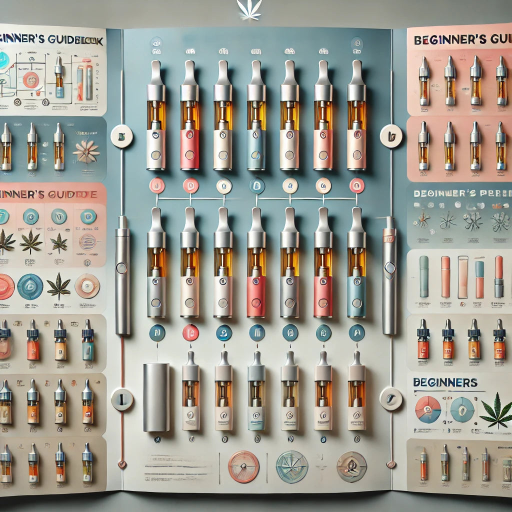 Beginner-friendly cannabis cartridges available at local dispensaries.