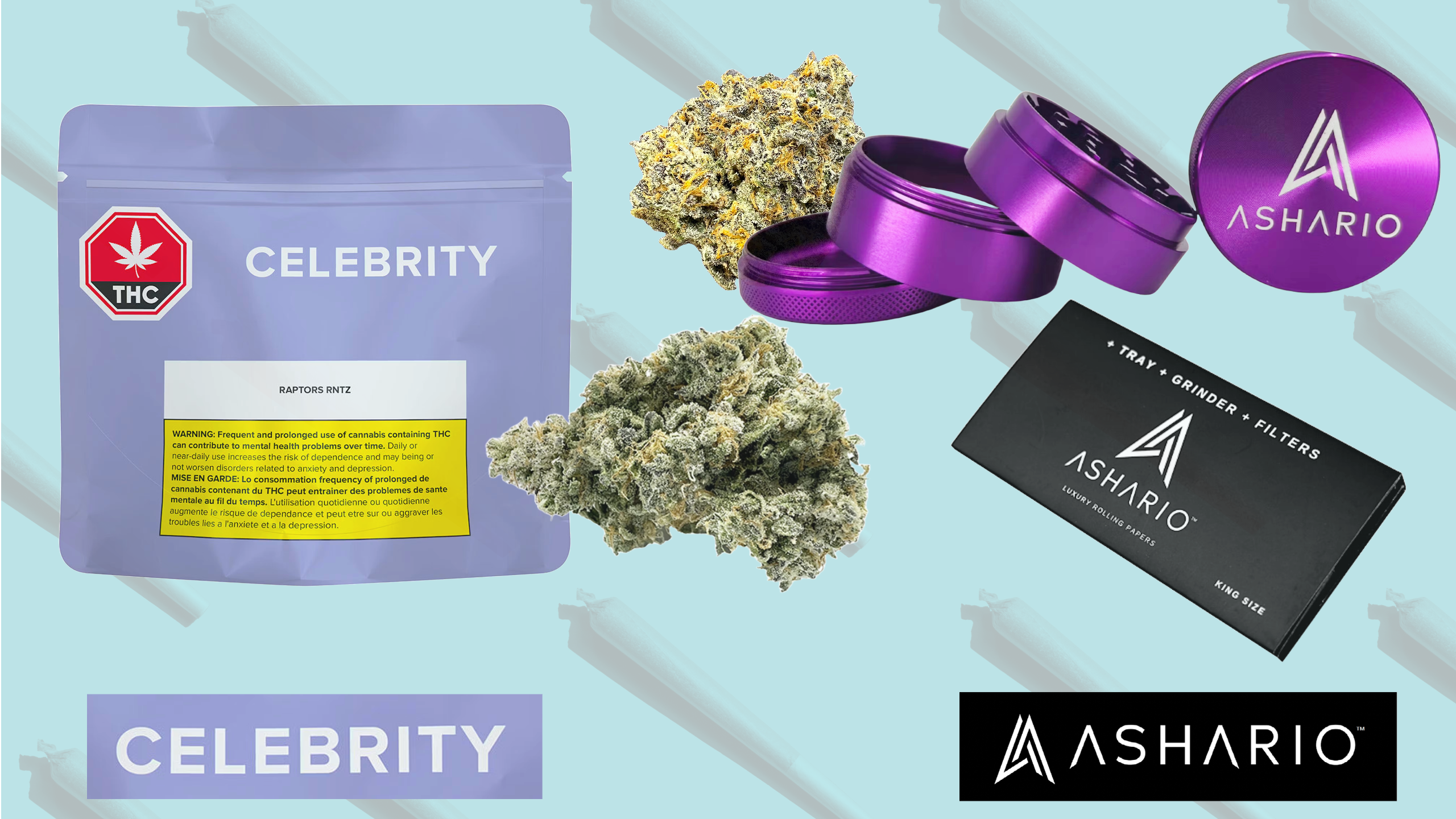 Experience the epitome of luxury and refinement with Celebrity, the ultimate destination for craft flower aficionados, now exclusively available at Ashario Cannabis. 
