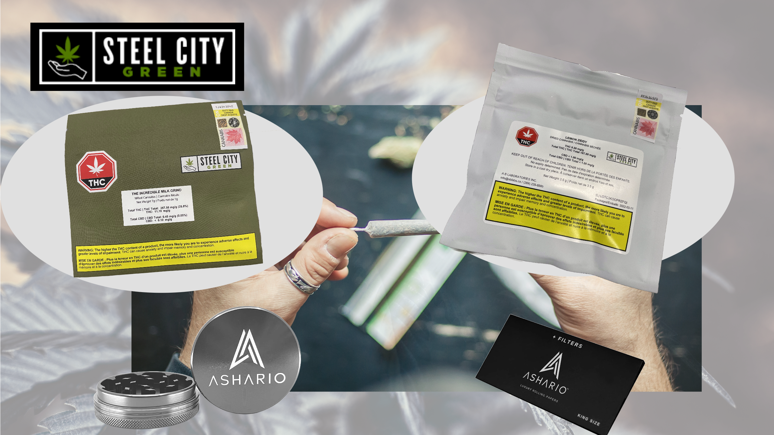 Discover the rugged charm of Steel City Green, the latest addition to Ashario Cannabis's distinguished selection. 