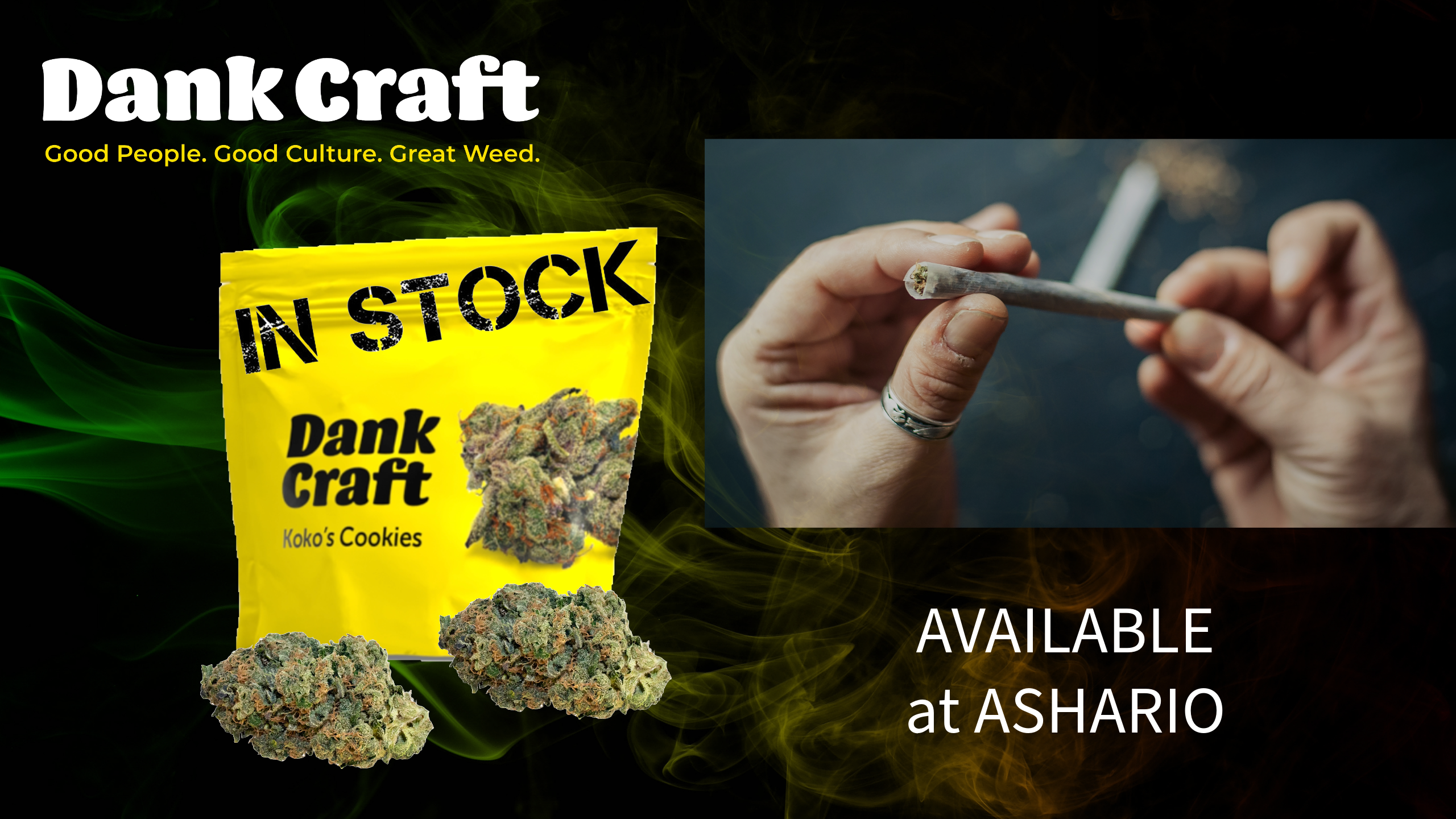 Embark on a journey of unparalleled quality and craftsmanship with the Dank Craft Collection, a cornerstone of excellence in Ashario Cannabis's curated lineup.
