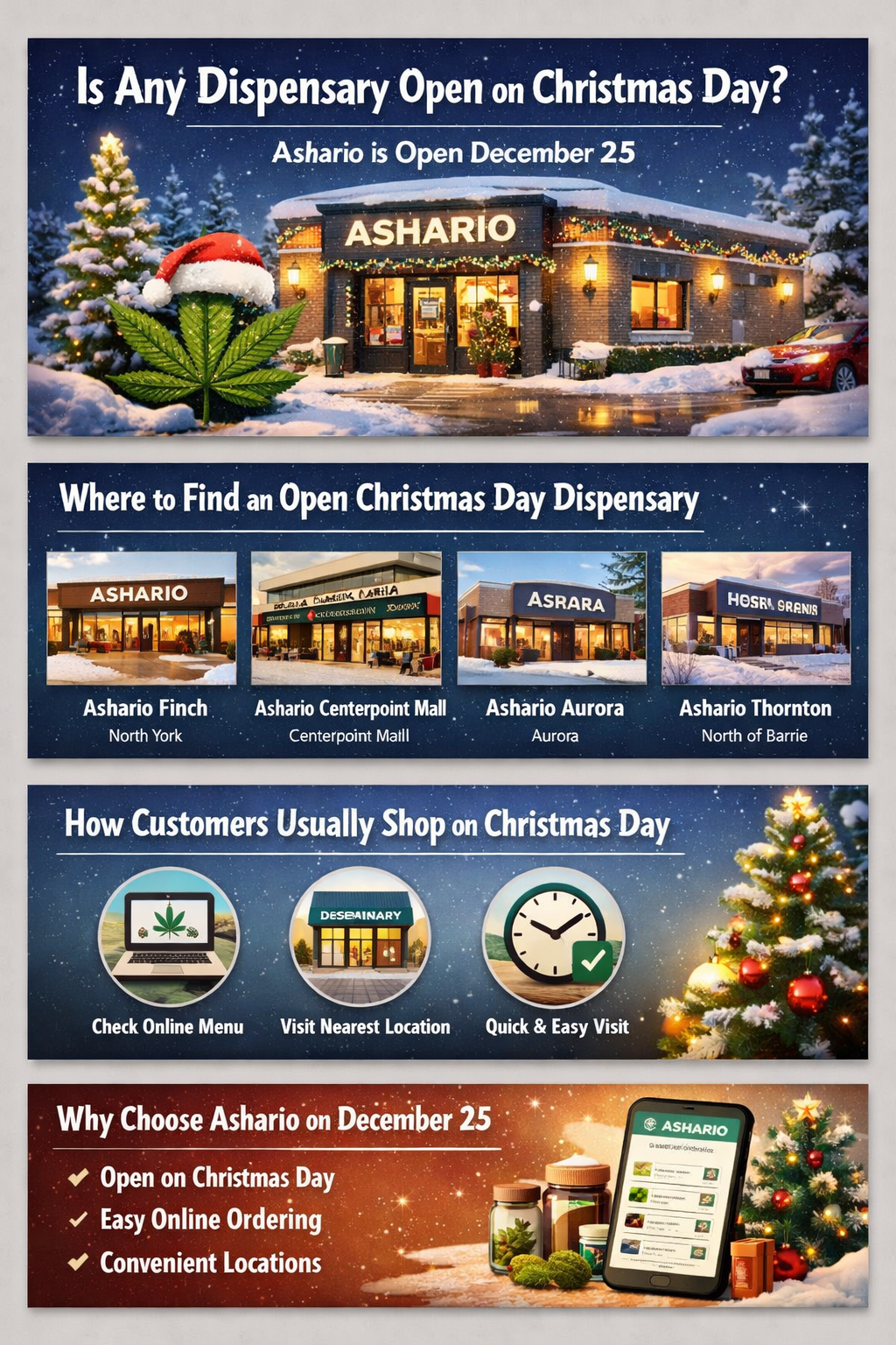 Christmas Day dispensary