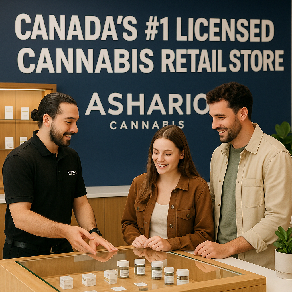 Ashario Cannabis Stands Out as Canada’s #1 Licensed Cannabis Retail Store