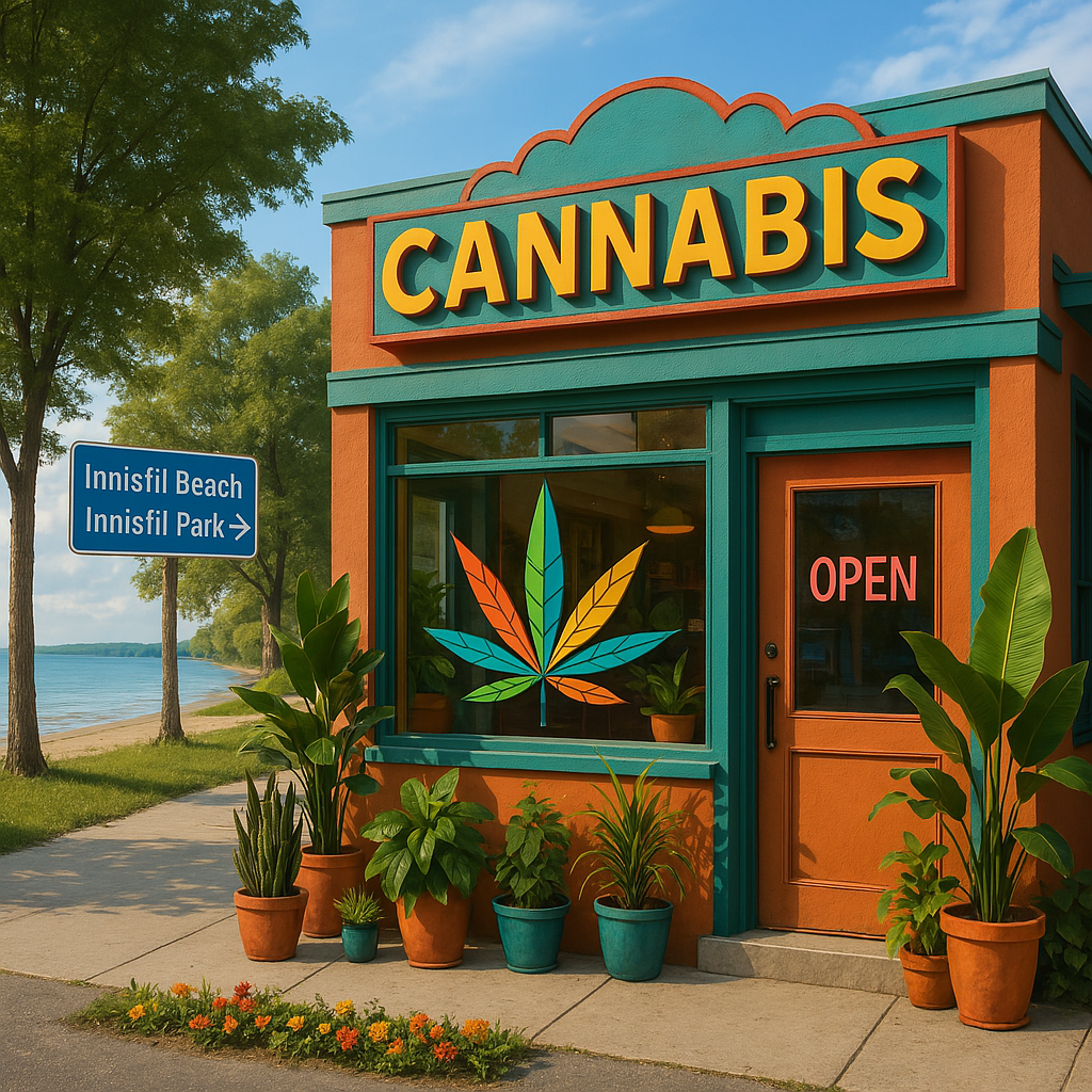 Top Cannabis Dispensary Near Innisfil Beach and Innisfil Park