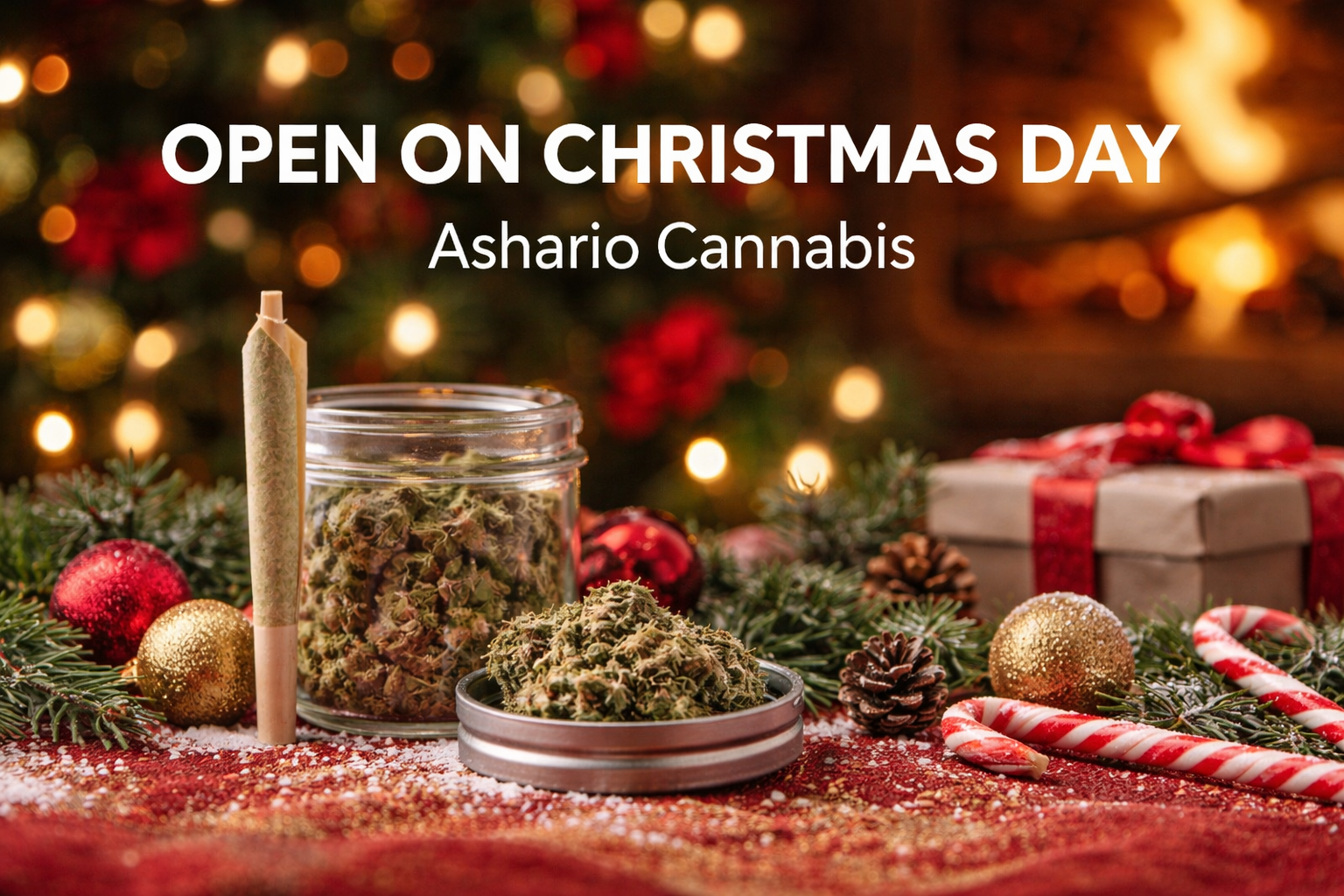 Cannabis Store Open on Christmas Day