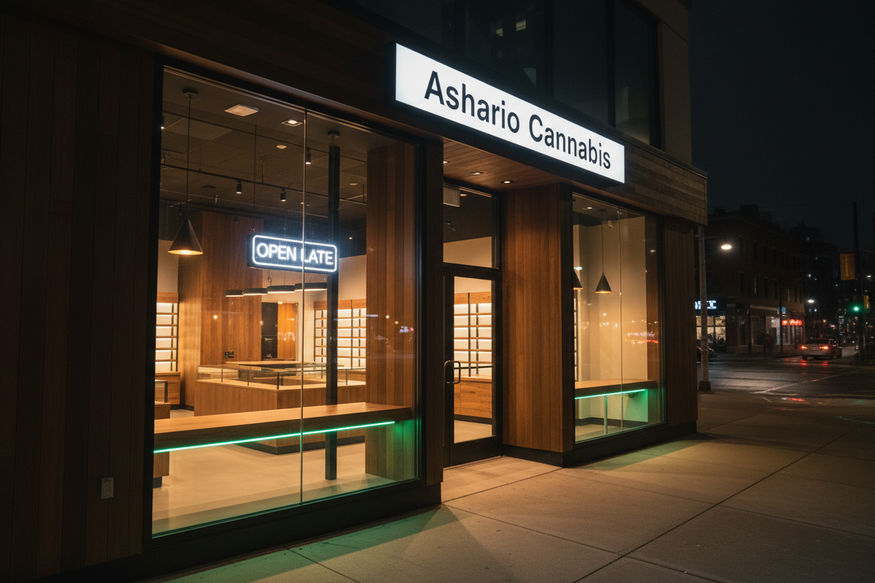 Cannabis Store Open Late Near You