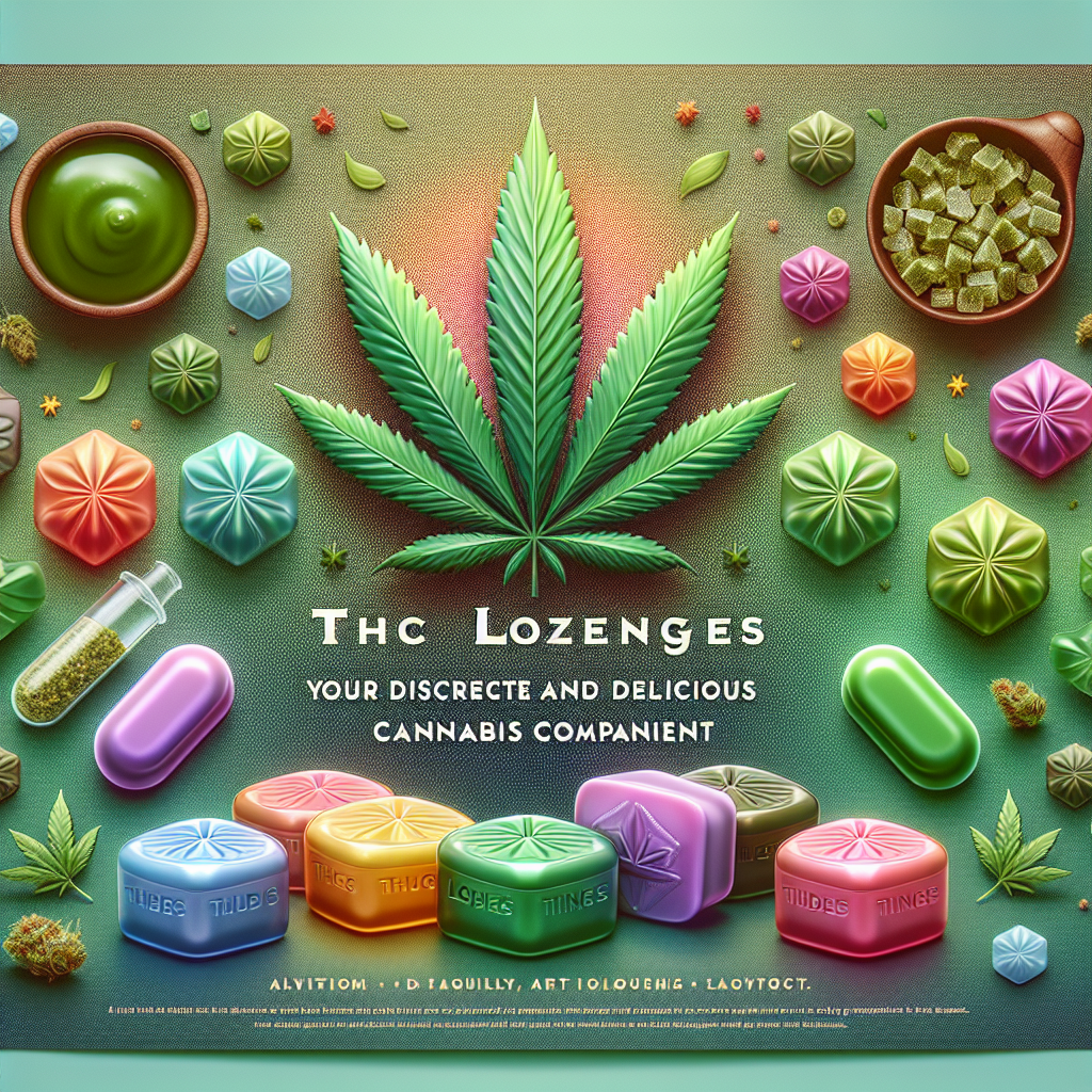 THC Lozenges: Your Discreet and Delicious Cannabis Companion