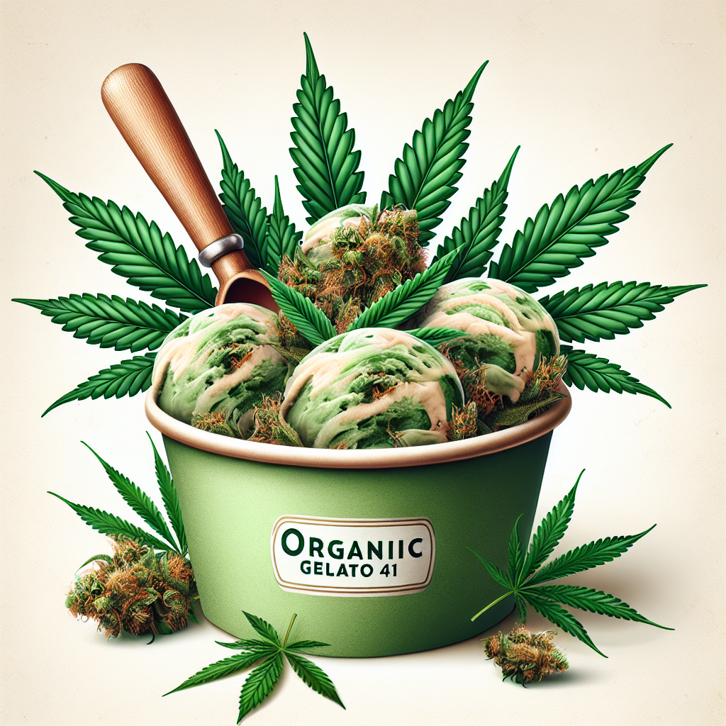 Organic Gelato 41: A Sweet Cannabis Treat at Ashario Cannabis