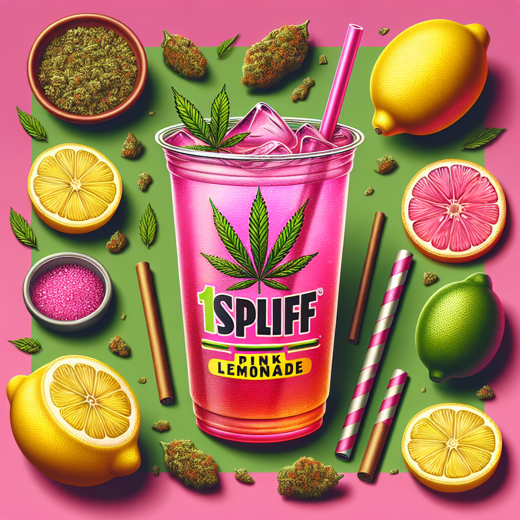 Discover the Zesty Flavor of 1Spliff Pink Lemonade