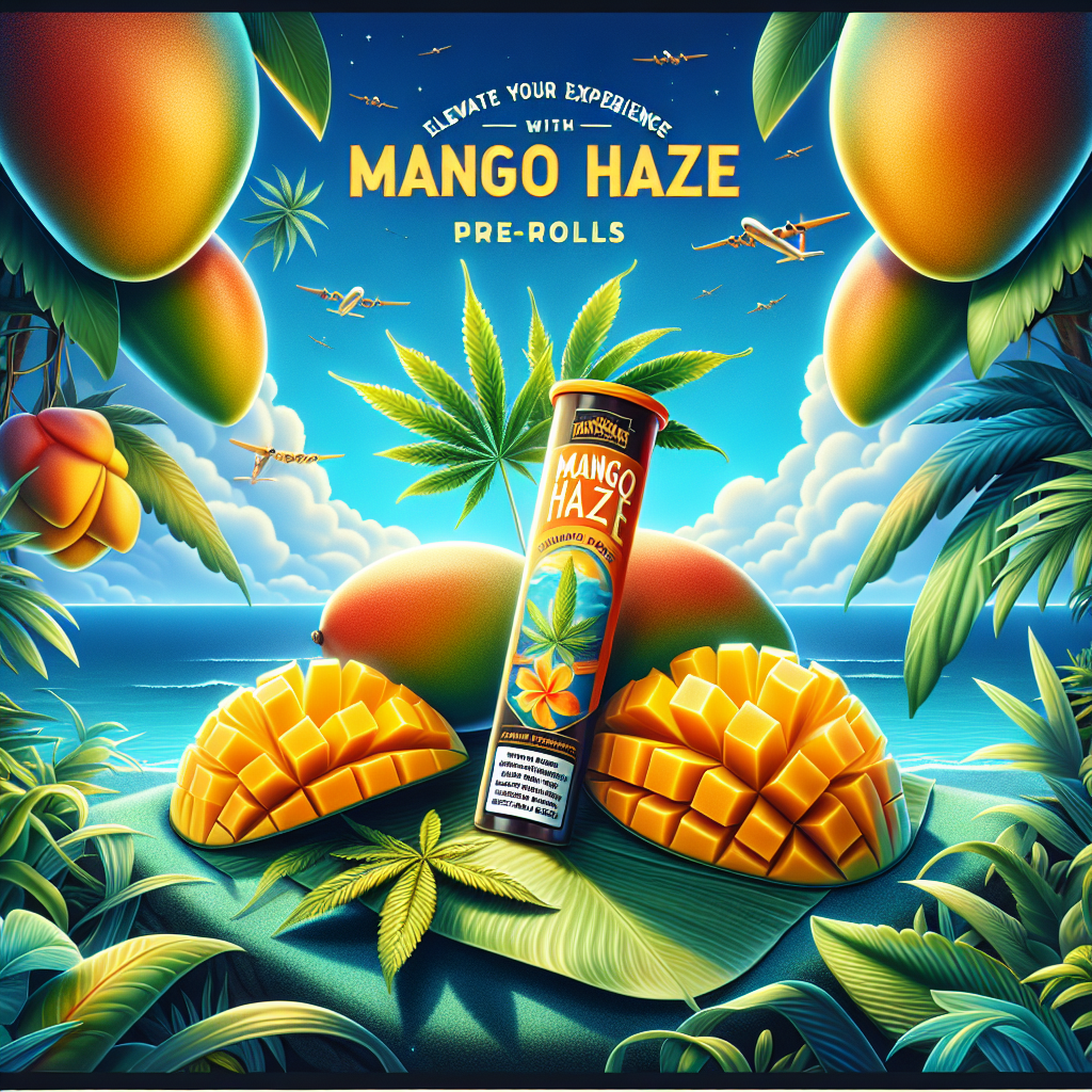 Elevate Your Experience with Mango Haze Pre-Rolls