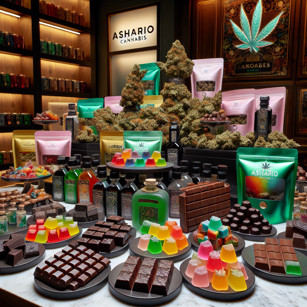 Best Edibles in Canada – Shop Premium Cannabis Edibles at Ashario Cannabis