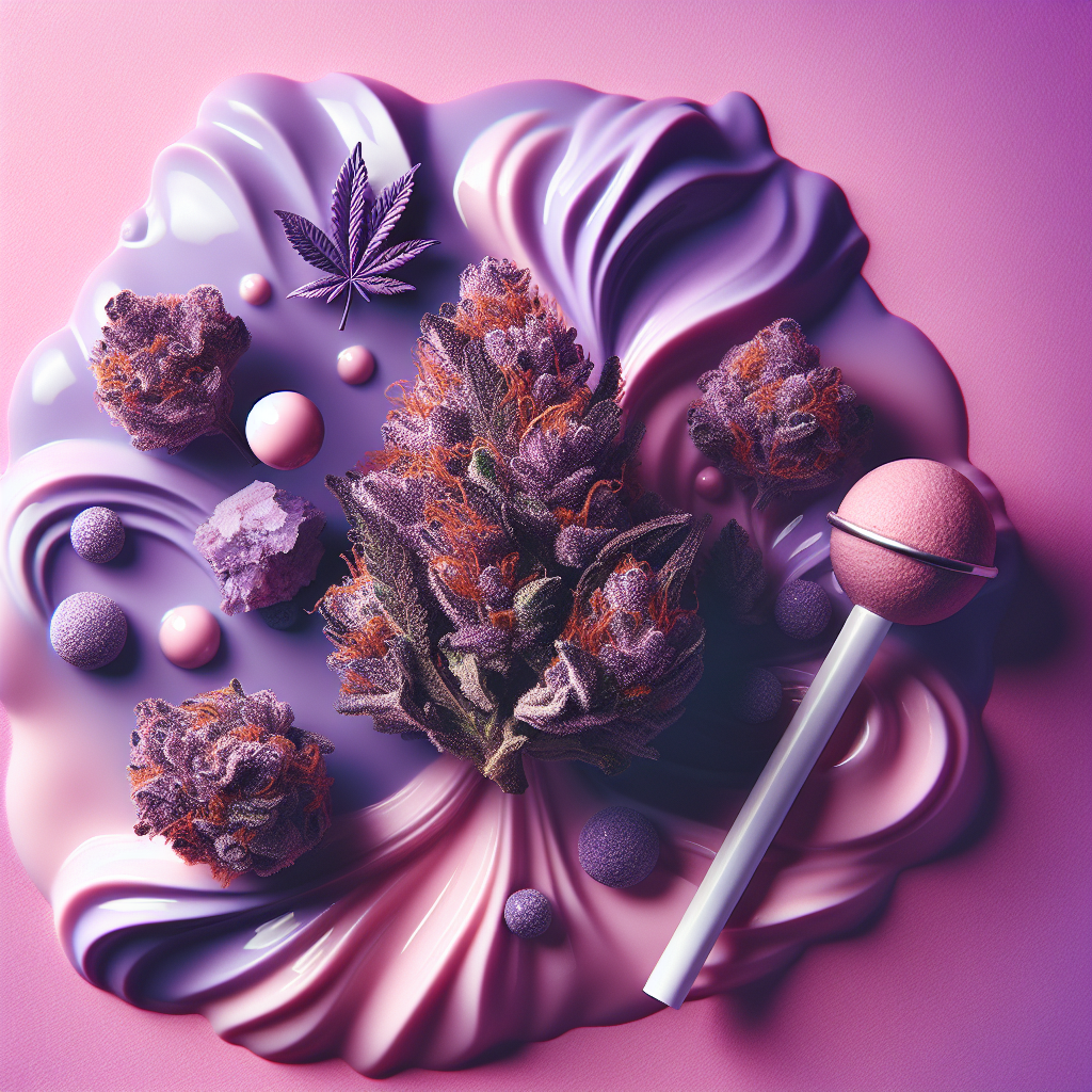 Purple Gelato Punch: A Hybrid Strain for Balanced Bliss