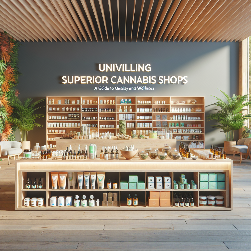Unveiling the Best Cannabis Stores: Your Guide to Quality and Wellness