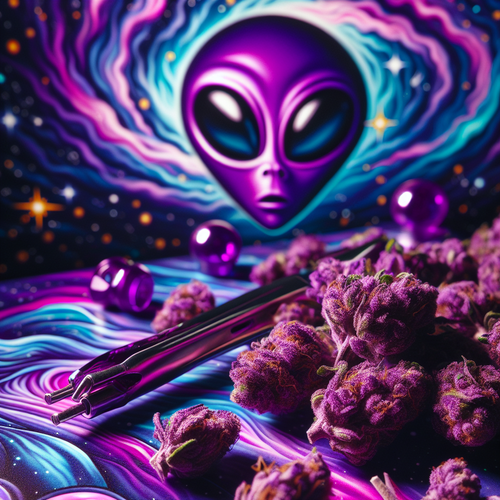 Larry the Purple Alien Strain: An Out-of-This-World Cannabis Experience