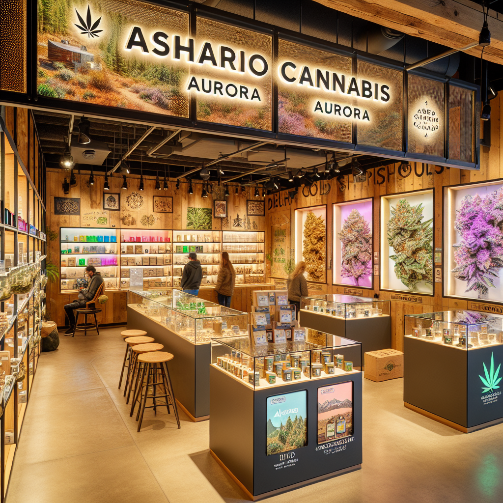 Weed Store in Aurora – Ashario Cannabis is Your Top Destination