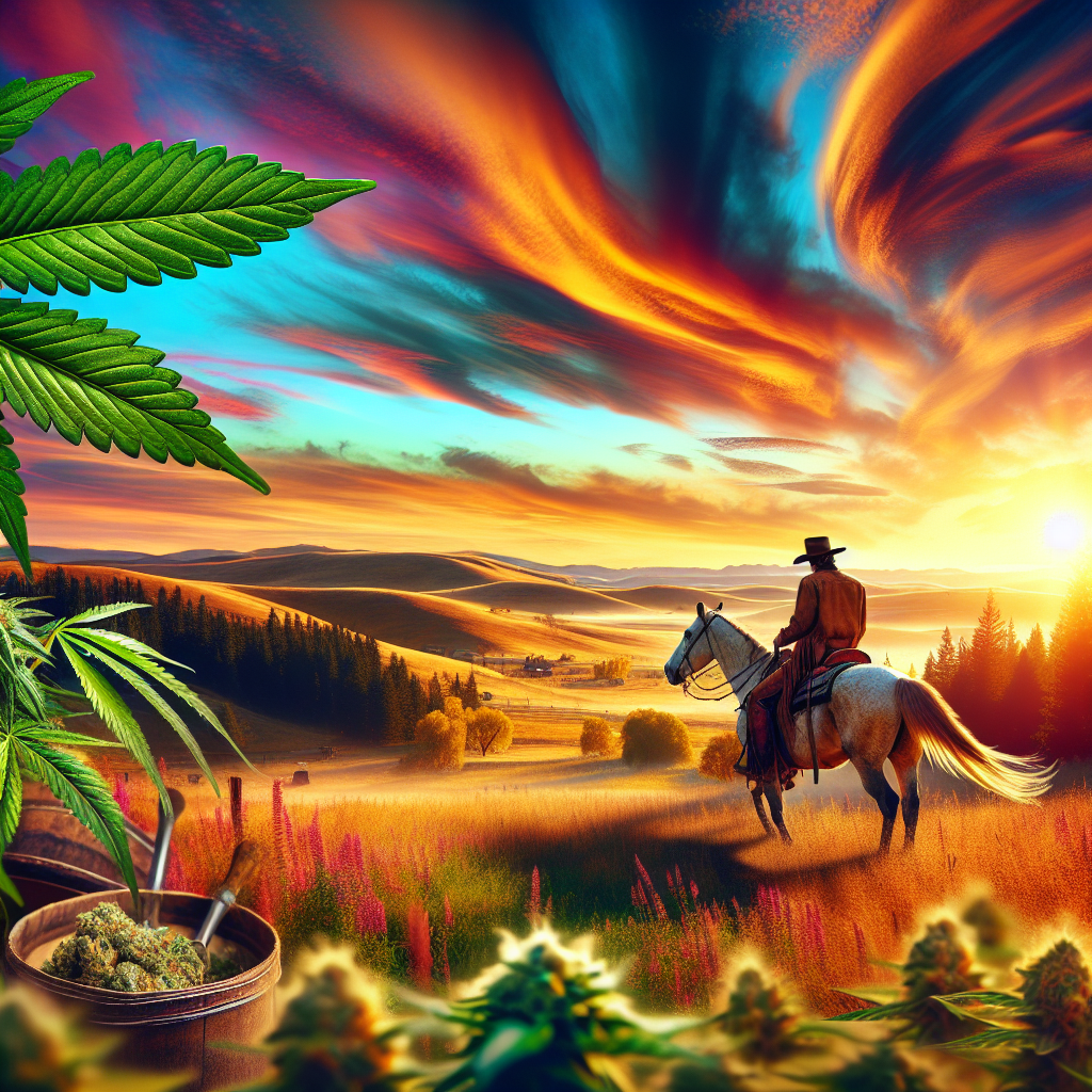 Blazing Saddles: Ride Into the Sunset
  with Premium Cannabis