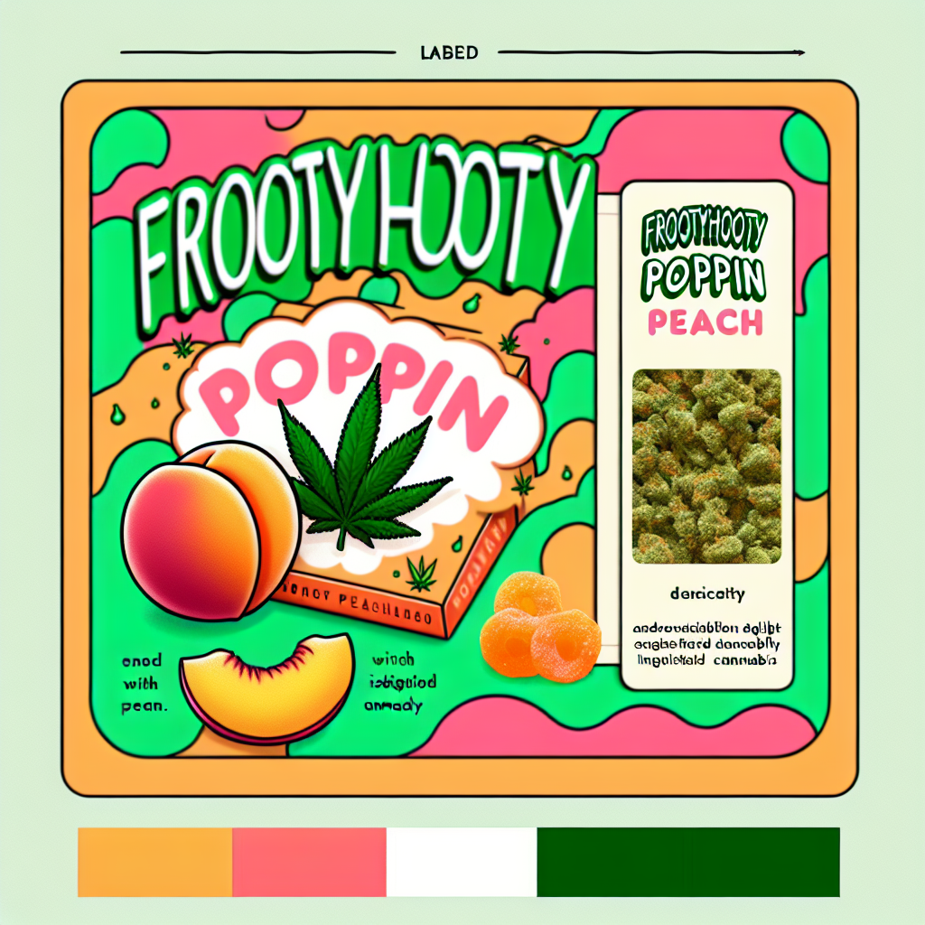 Frootyhooty Poppin Peach: The
  Sweetest Cannabis Snack