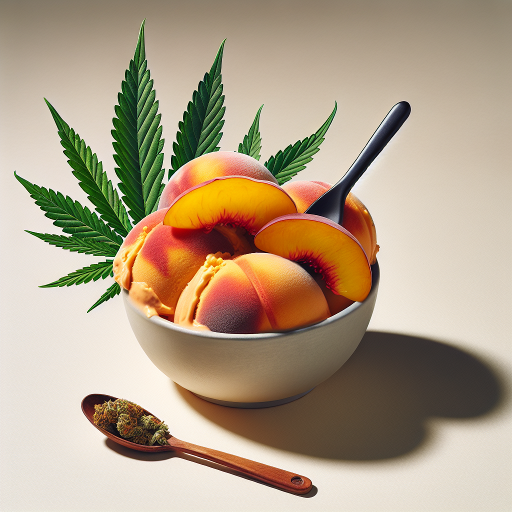 Peach Gelato by Spinach: A Sweet and Creamy Cannabis Delight