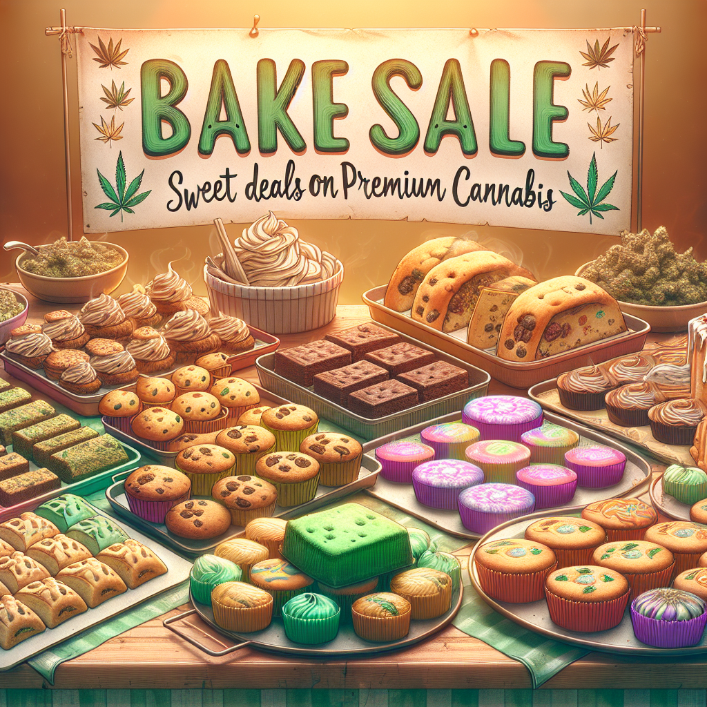 Bake Sale: Sweet Deals on Premium
  Cannabis