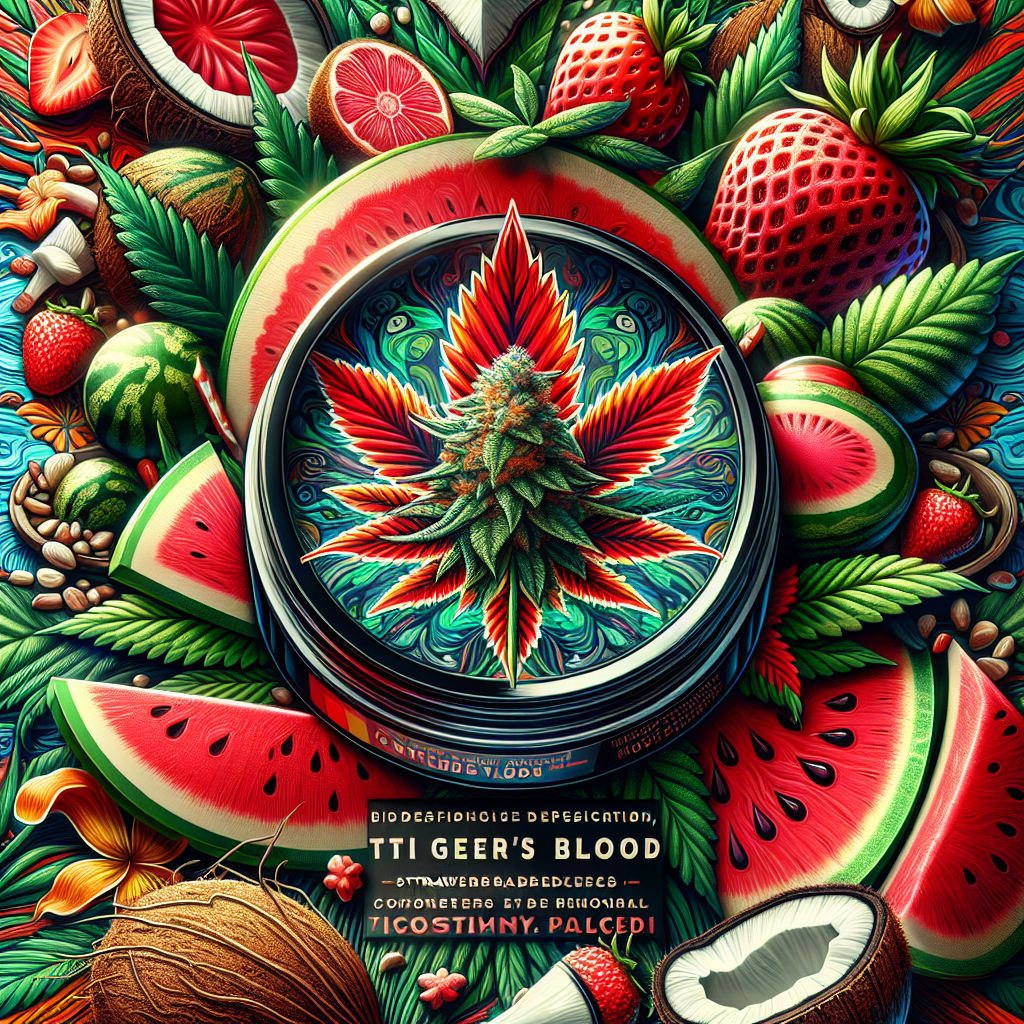 Tiger’s Blood Strain – A Bold and Exotic Hybrid at Ashario Cannabis