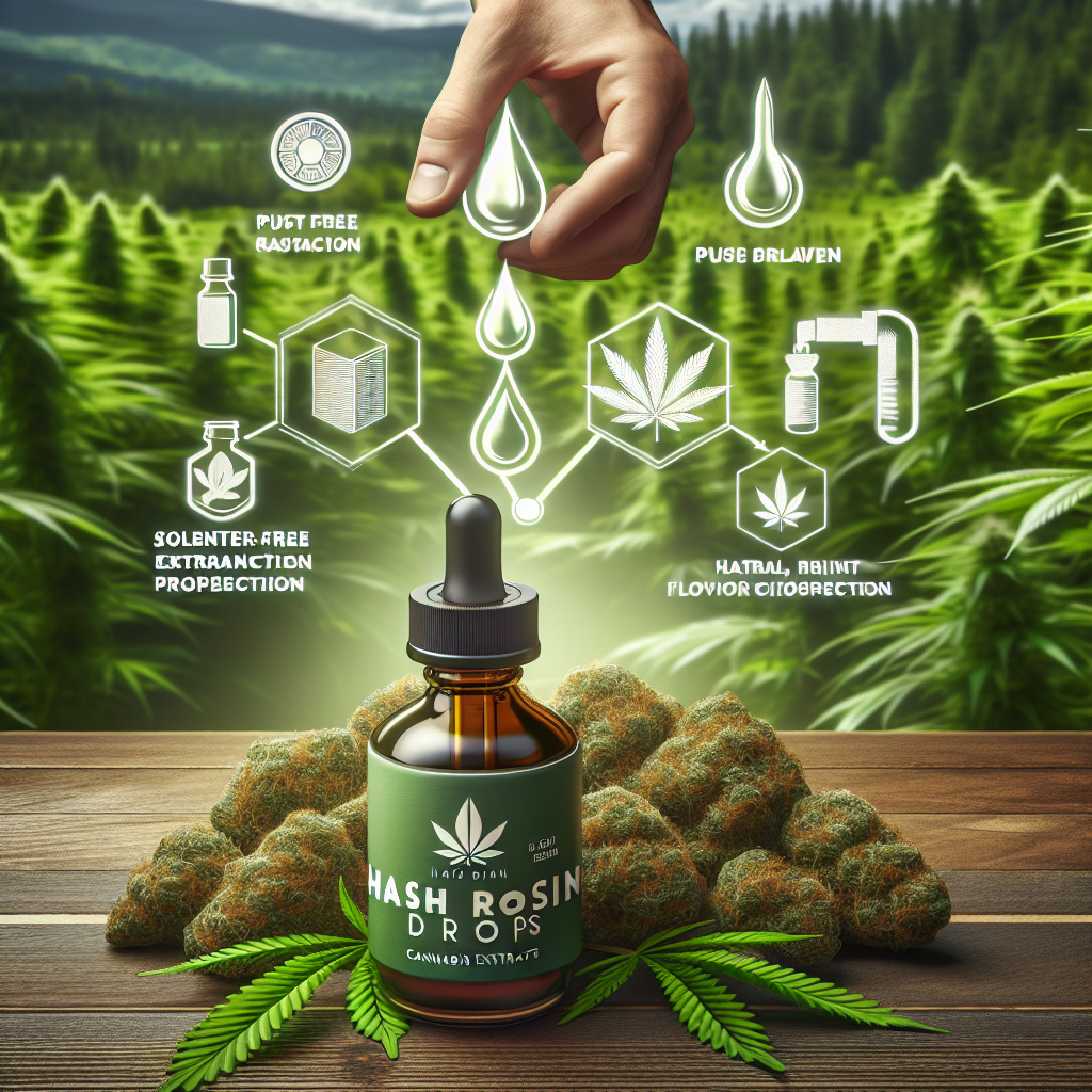Hash Rosin Drops – A Pure and Potent Cannabis Extract at Ashario Cannabis