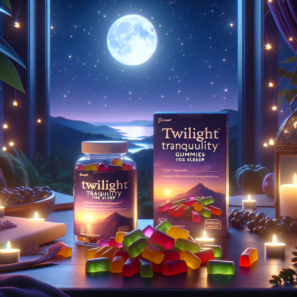 Relax and Rejuvenate with Twilight Tranquility Gummies for Sleep