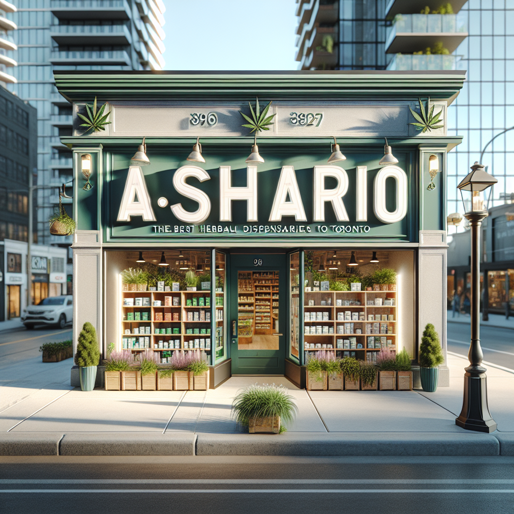 Best Cannabis Dispensaries in
  Toronto: Why Ashario Tops the List