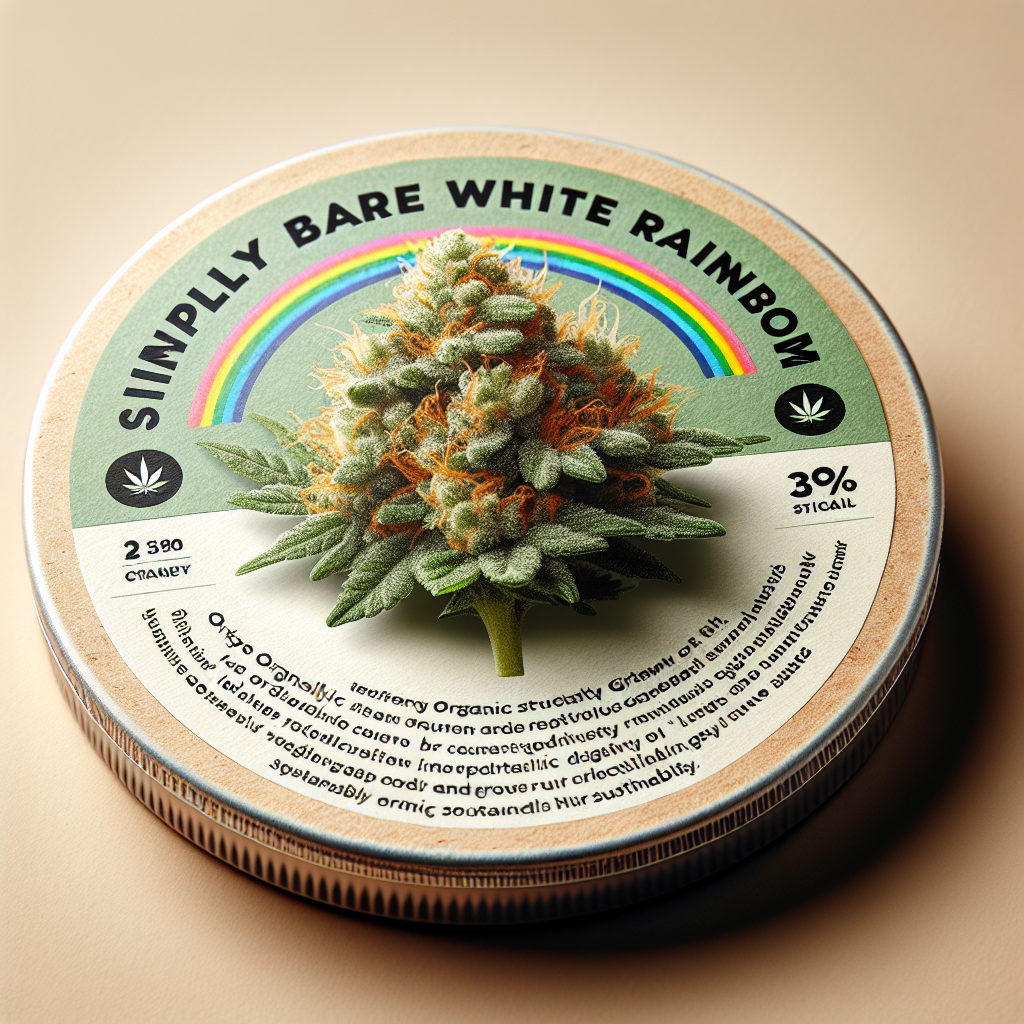 Simply Bare White Rainbow: A Premium Strain Available at Ashario Cannabis