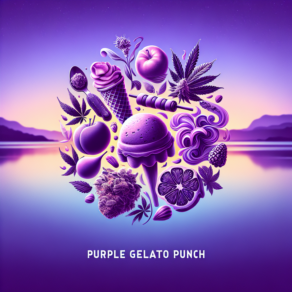 Purple Gelato Punch: A Sweet and Potent Cannabis Experience