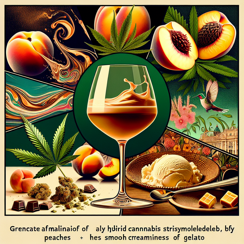 Peach Gelato by Spinach – A Flavourful and Balanced Hybrid at Ashario Cannabis