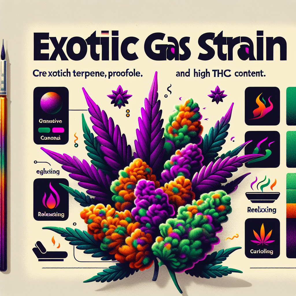 Exotic Gas Strain – A Potent and Flavourful Cannabis Experience