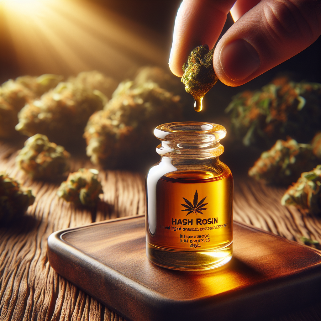 Hash Rosin Drops – A Pure and Potent Cannabis Extract at Ashario Cannabis