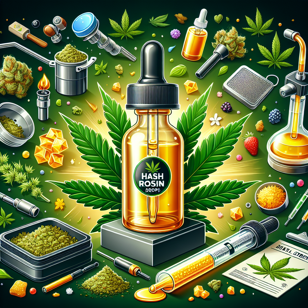 Hash Rosin Drops: Pure, Potent, and Perfect for Cannabis Enthusiasts