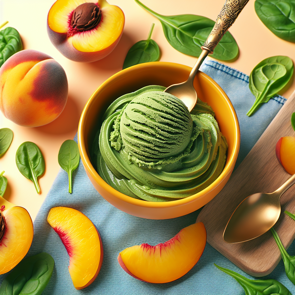 Discover Spinach Peach Gelato: A Flavourful Cannabis Delight