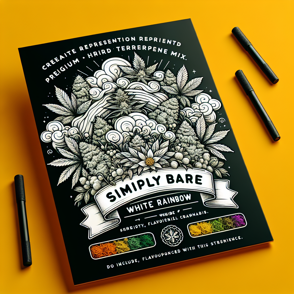 Simply Bare White Rainbow – A Premium Hybrid Strain at Ashario Cannabis