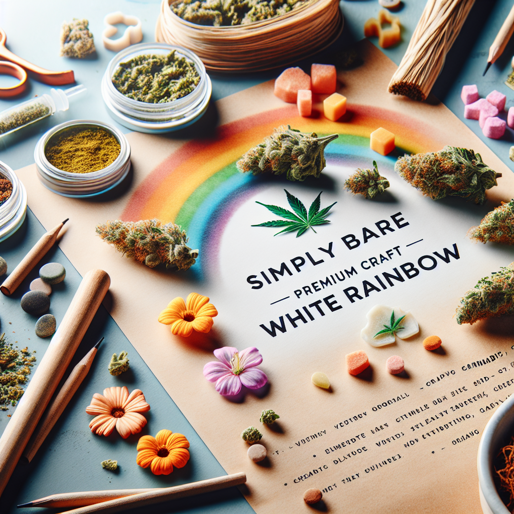 Simply Bare White Rainbow – A Premium Craft Cannabis Strain at Ashario Cannabis