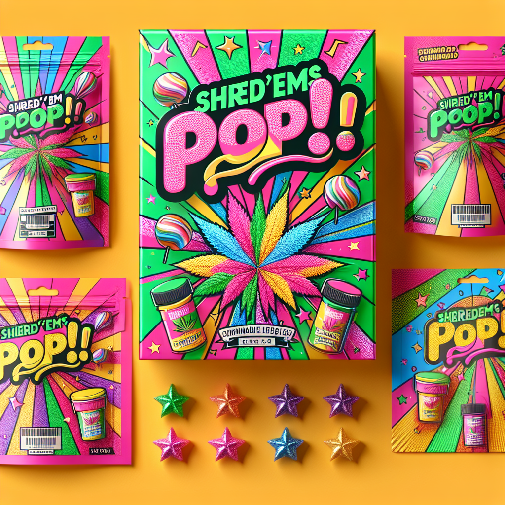 SHRED'EMS Pop!: Fun, Flavorful Cannabis
  Edibles for Every Occasion