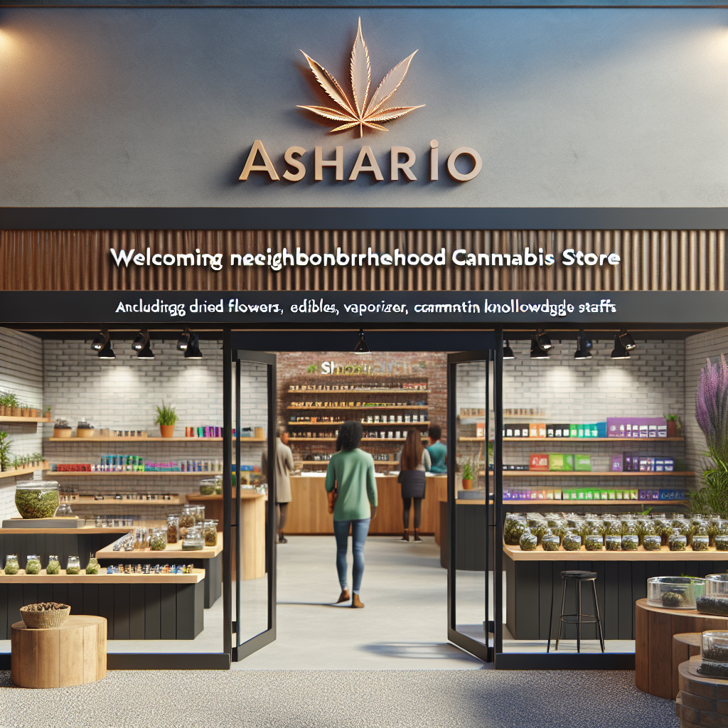 Your Trusted Cannabis Store Near Me: Discover Ashario