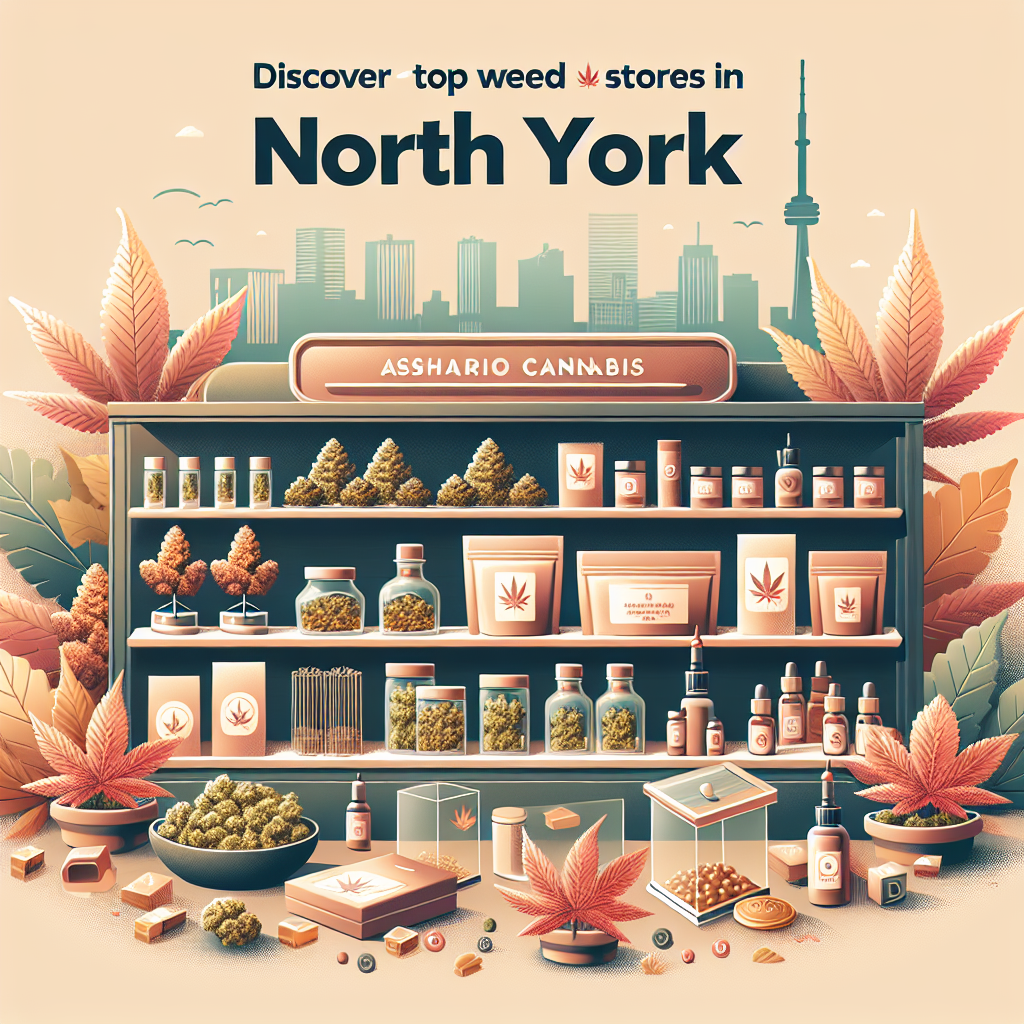 Discover Top Weed Stores in North York: Ashario Cannabis