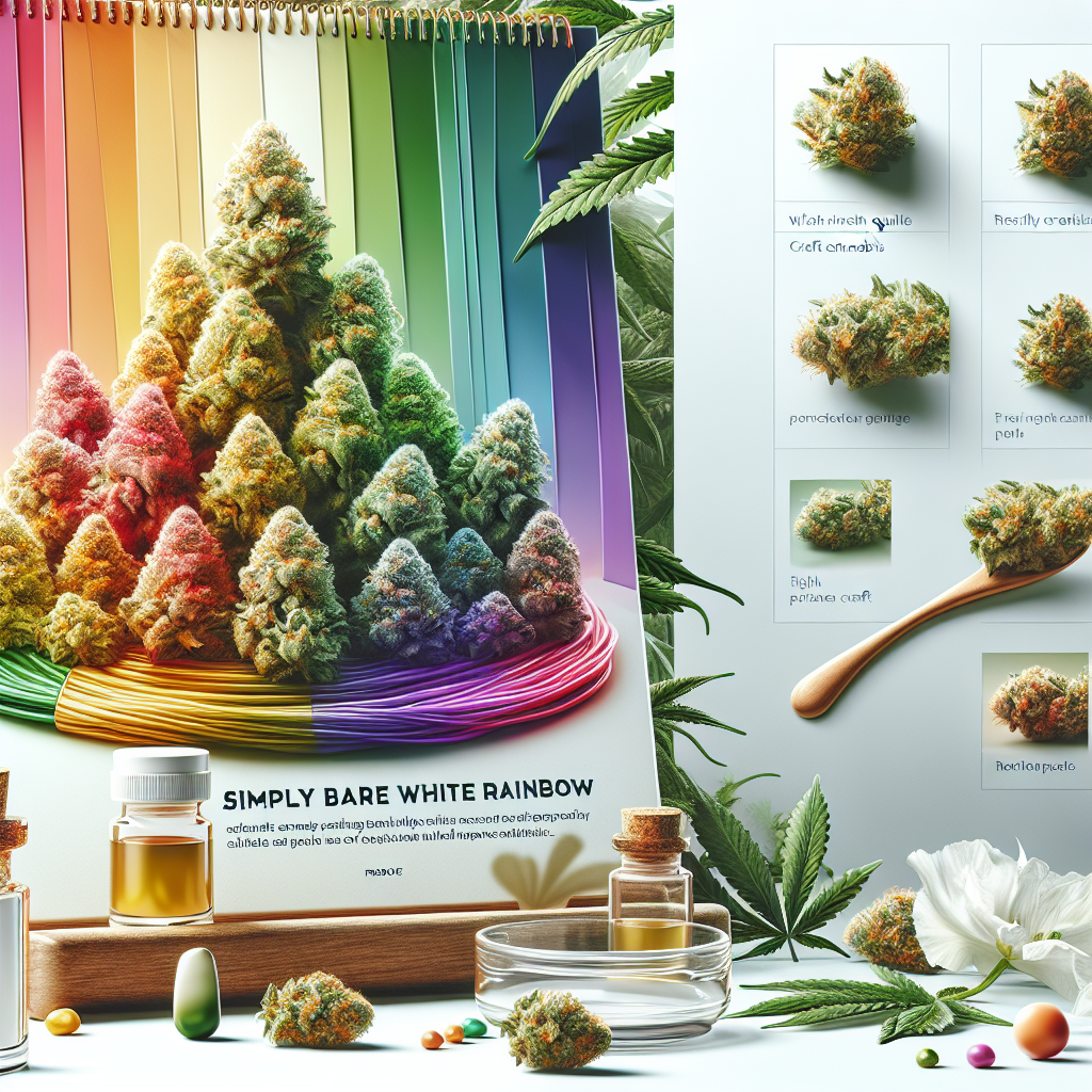 Simply Bare White Rainbow – A Premium Craft Cannabis Strain at Ashario Cannabis