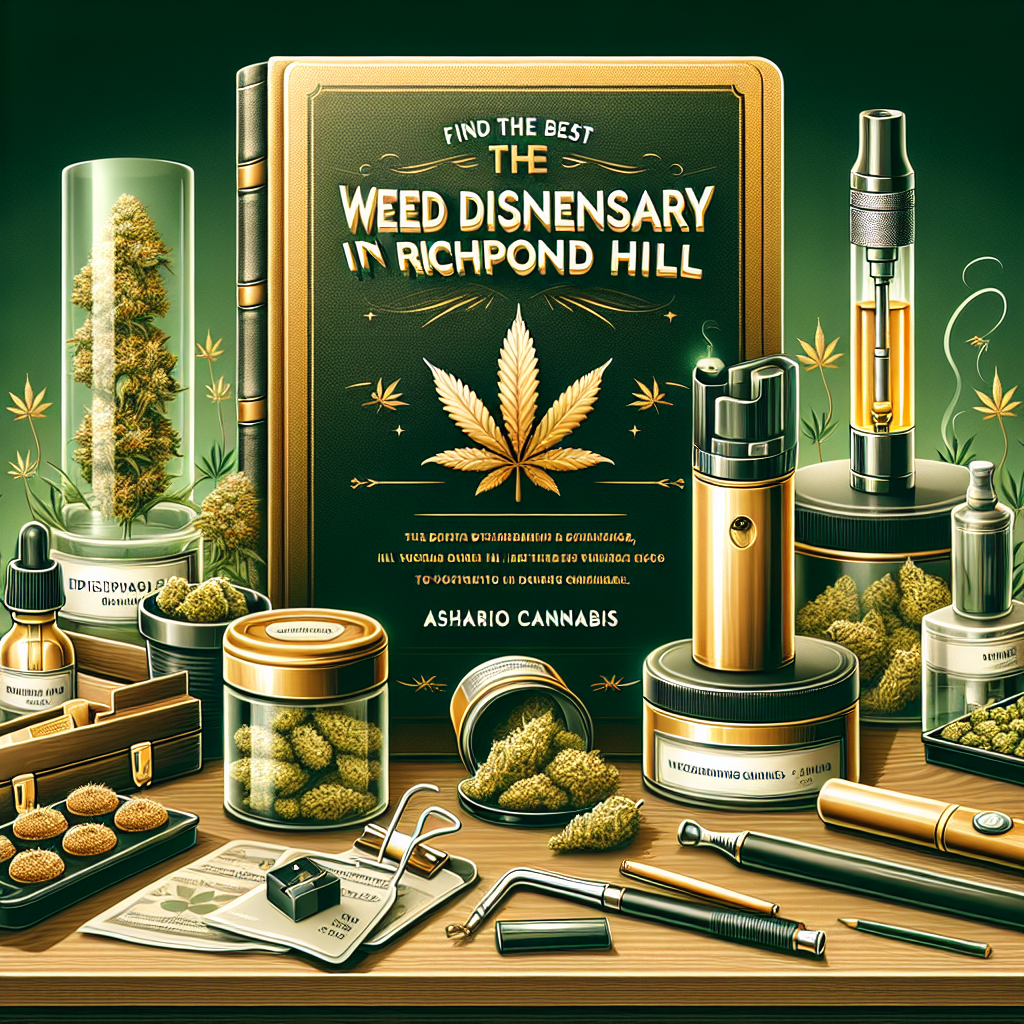 Find the Best Weed Dispensary in Richmond Hill – Ashario Cannabis