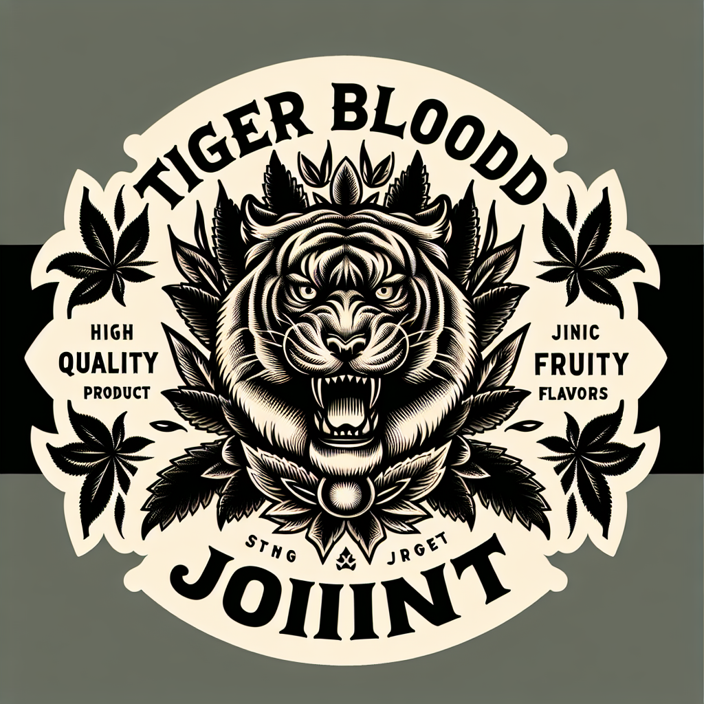 Tiger Blood Joint: A Bold Cannabis Experience at Ashario Cannabis