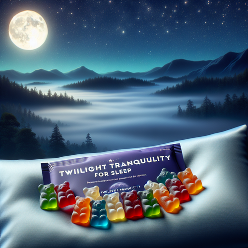 Twilight Tranquility Gummies for Sleep: Restful Nights with Ashario
