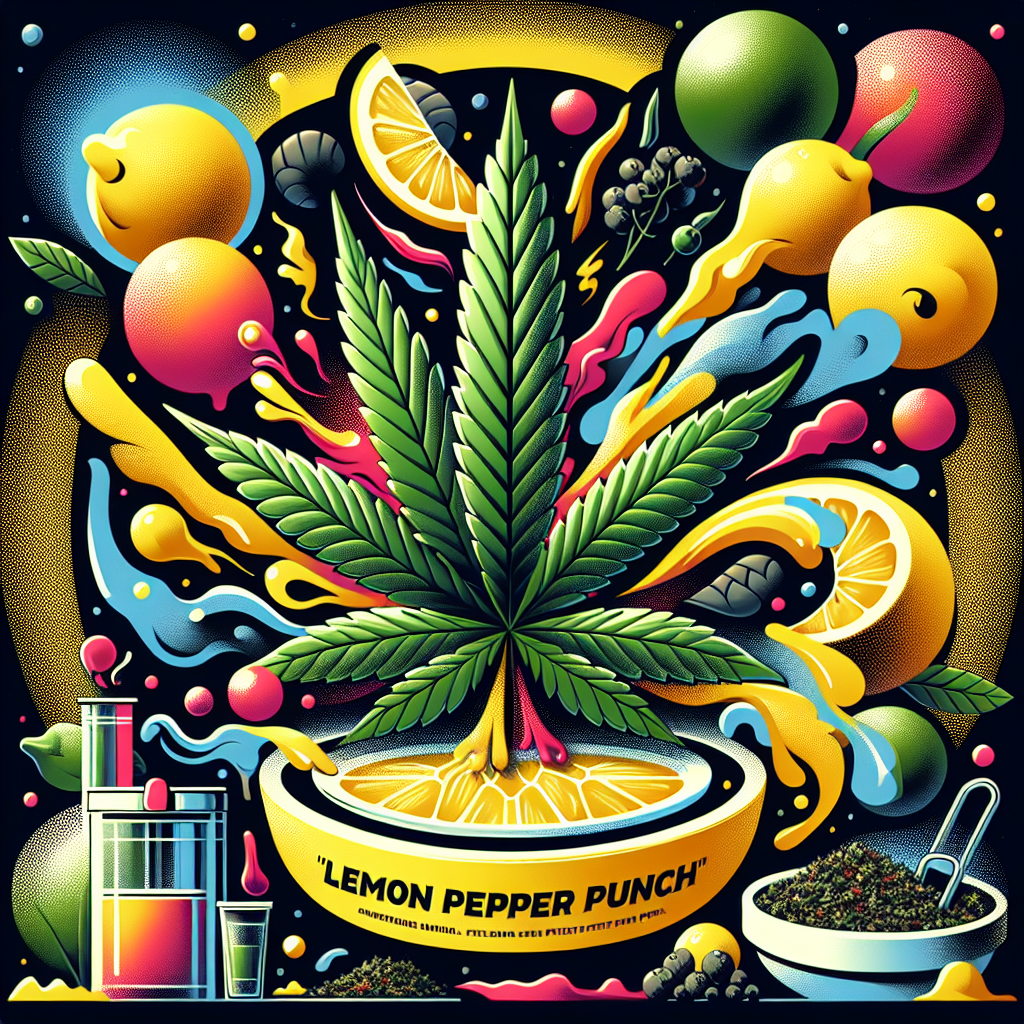 Lemon Pepper Punch – A Bold and Flavourful Strain at Ashario Cannabis