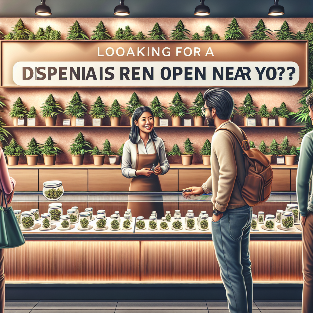 Looking for a Dispensary Open Near You? Visit Ashario Cannabis