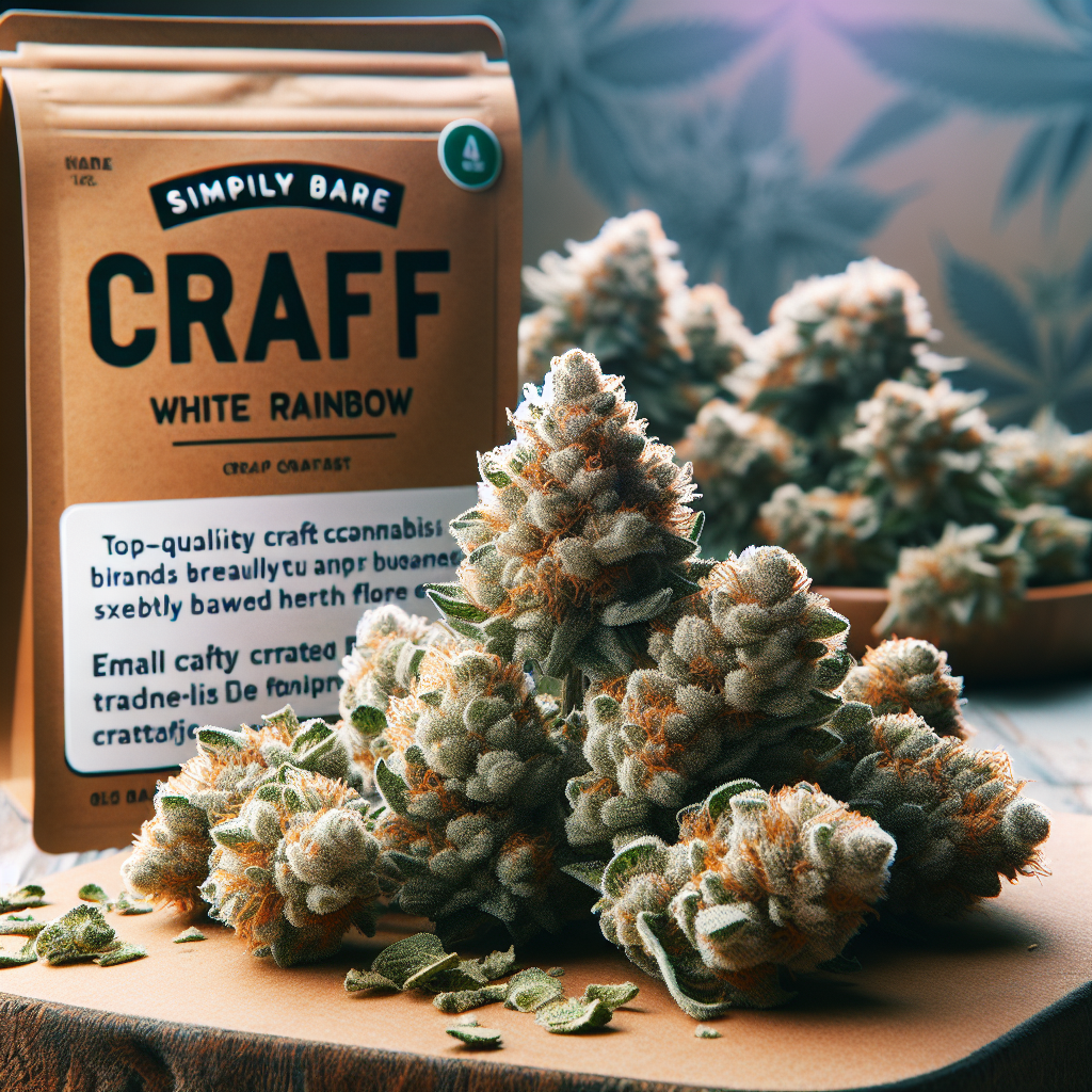 Simply Bare White Rainbow – A Premium Craft Cannabis Strain at Ashario Cannabis