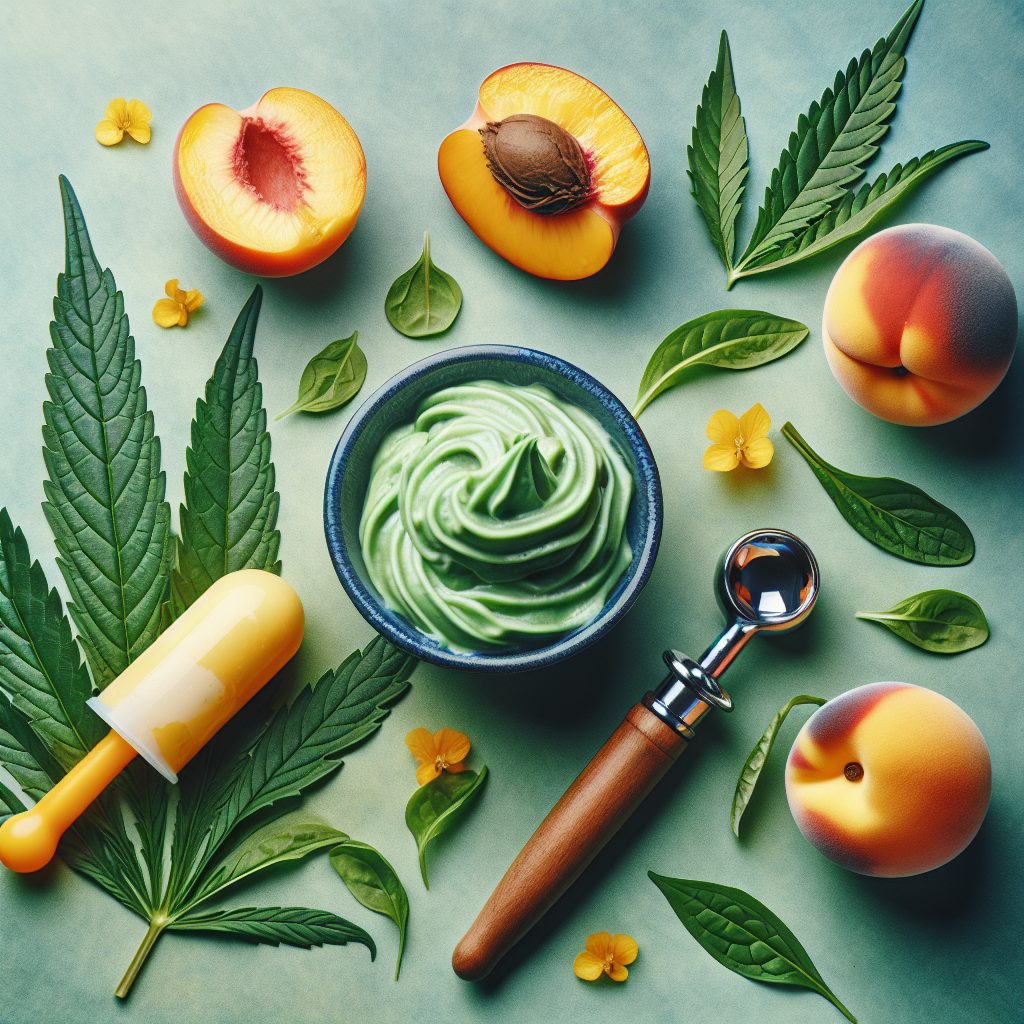 Spinach Peach Gelato: A Sweet and Smooth Cannabis Experience at Ashario Cannabis