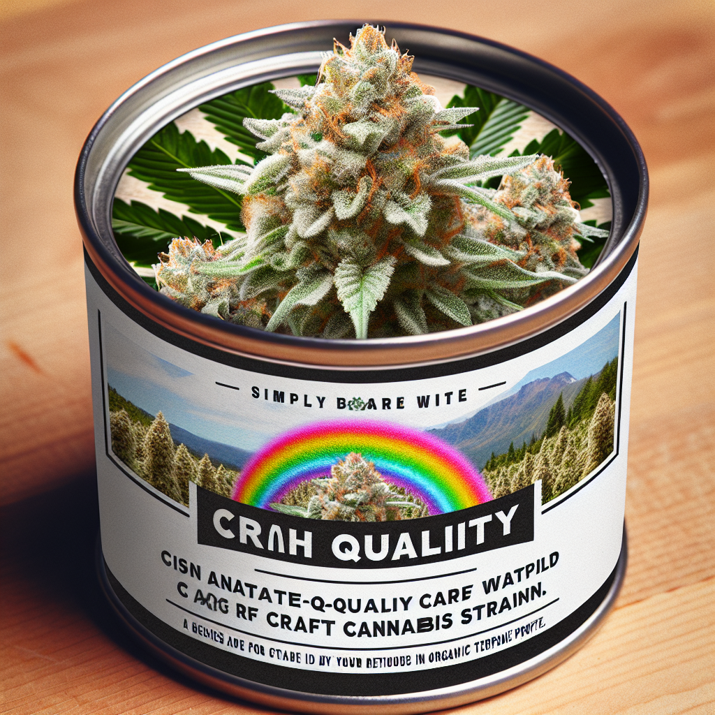 Simply Bare White Rainbow – A Premium Craft Cannabis Strain at Ashario Cannabis