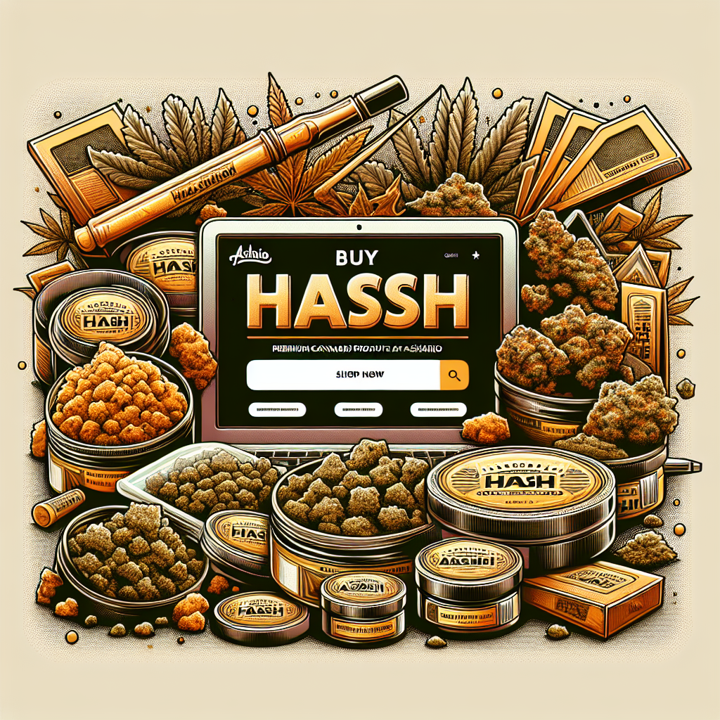 Buy Hash Online: Premium Cannabis Products at Ashario